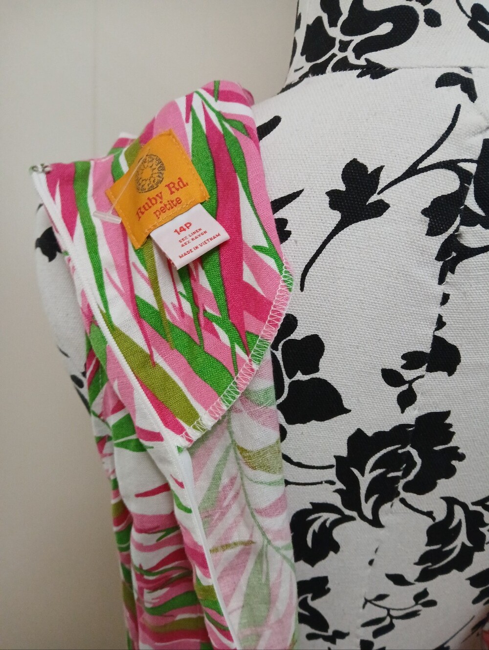 Ruby Rd. Linen Sun Dress - Picture 6 of 7